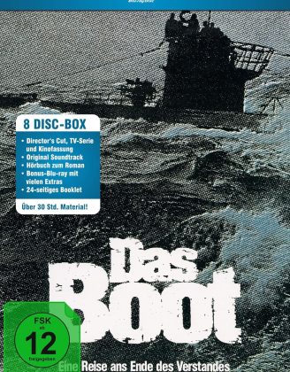 Das Boot - Complete Edition (+ Bonus-BR) (+ CD-Soundtrack) (2 Hörbücher) [Blu-ray] [1985]