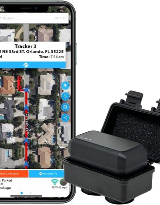 Optimus 3.0 GPS Tracker - Over 1 Month Battery - with Heavy Duty Waterproof Case and Powerful Magnets for Vehicles and Assets